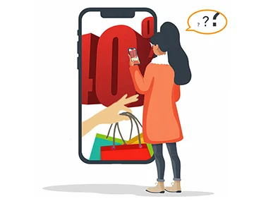 Mobile First Design jelentősége: a telefon kijelzőjére nem férnek rá a számok, a reszponzív dizájn hiánya miatt